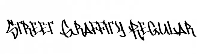 Street Graffity Regular  Frei Schriftart Herunterladen
