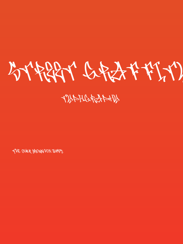 Street Graffity Regular Poster