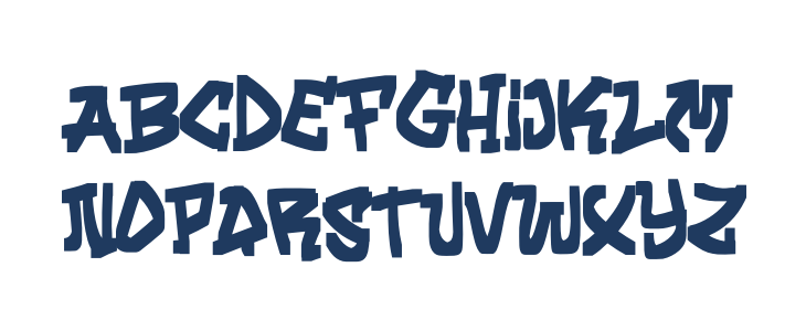 Street Hawk Regular Uppercase