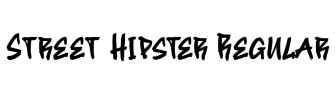 Street Hipster Regular  Fuentes Gratis Descargar