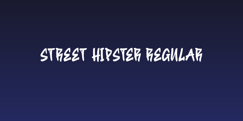 Street Hipster Regular Social Header