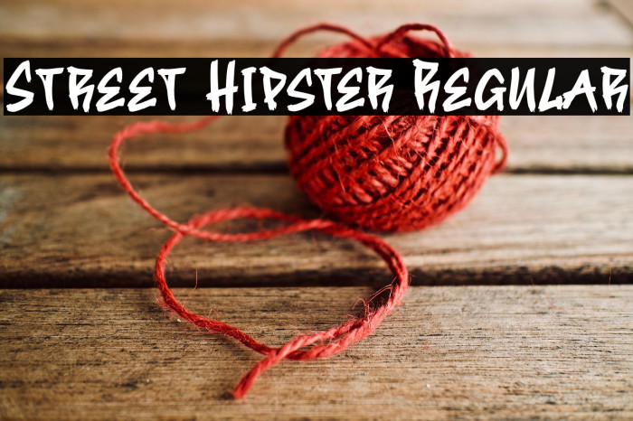 Street Hipster Regular Example 3