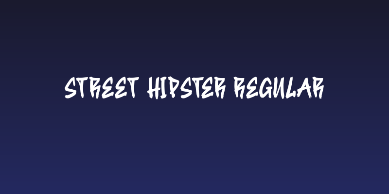 Street Hipster Regular Social Header