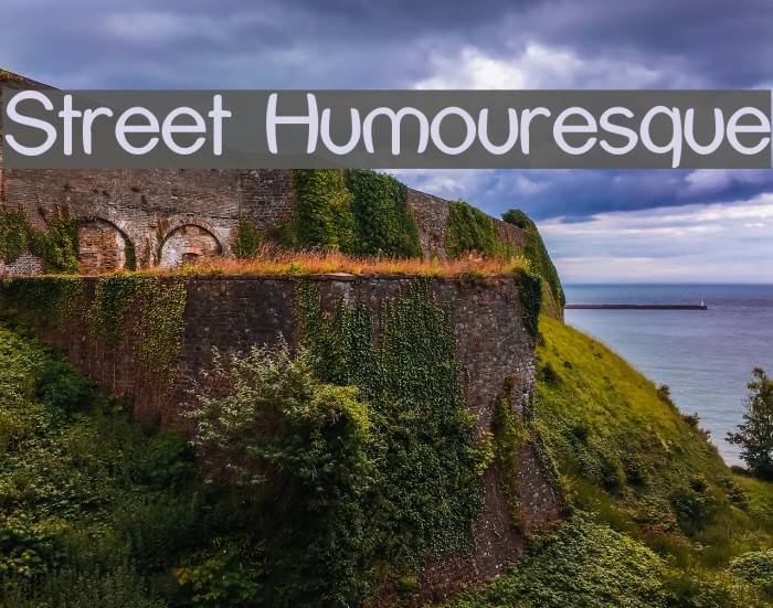 Street Humouresque Caratteri examples