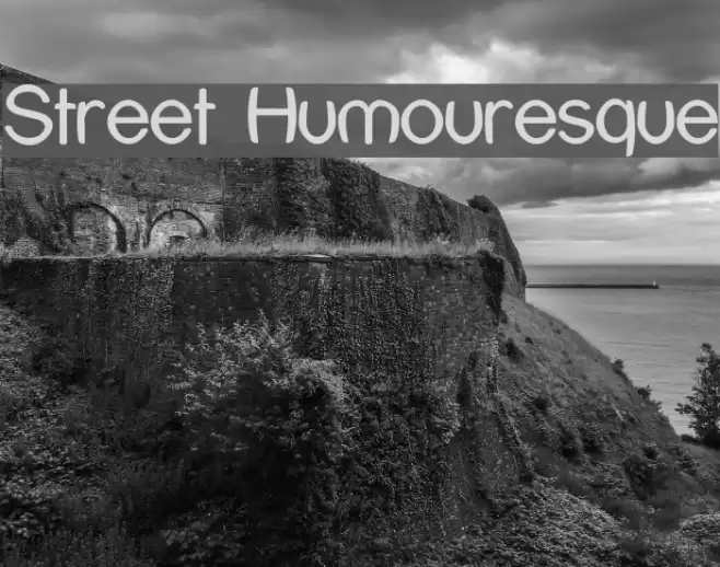 Street Humouresque Polices examples