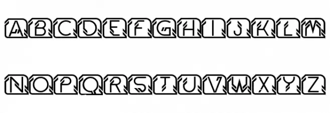 Street Intruder Capitals Regular Font Litere mari