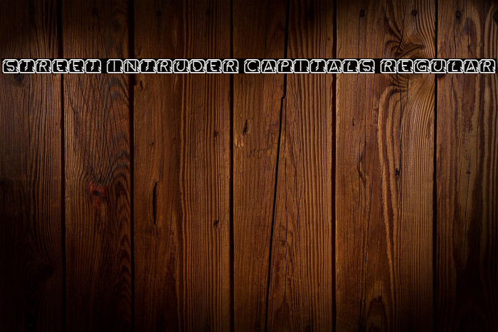 Street Intruder Capitals Regular Example 1
