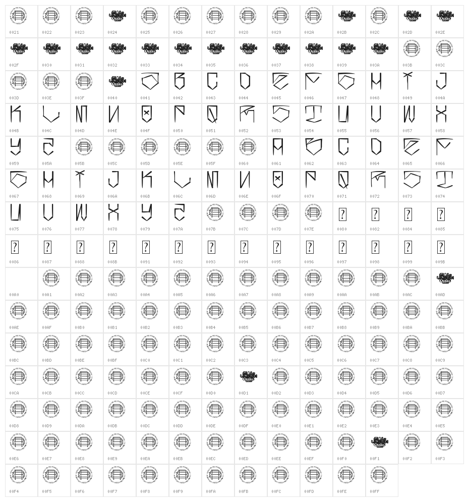 Street Life Character Map