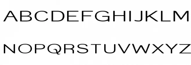 Street Light Compressed Schriftart Groß
