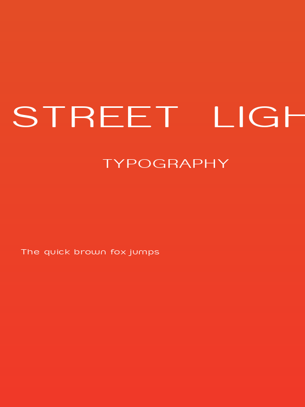 Street  Light Compressed Poster