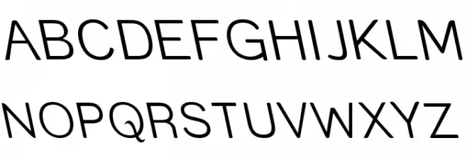 Street Light Rev Schriftart Groß