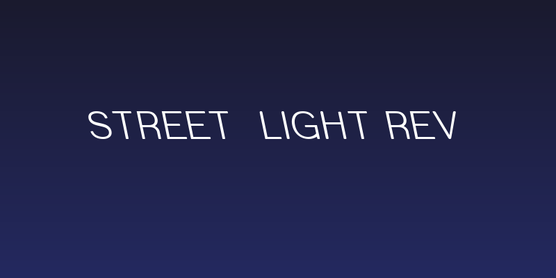 Street  Light Rev Social Header
