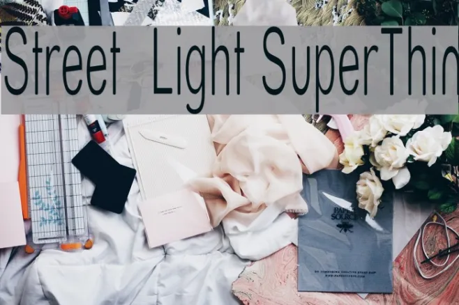 Street  Light SuperThin Example 3