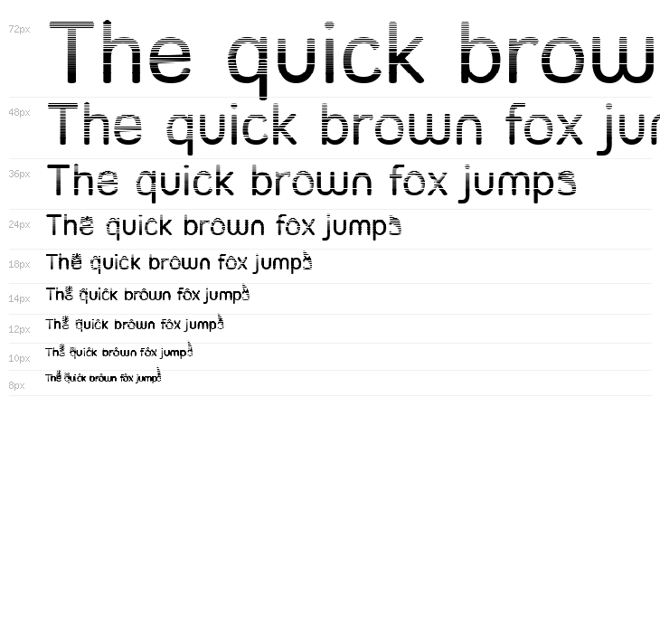 Street - Lined Waterfall