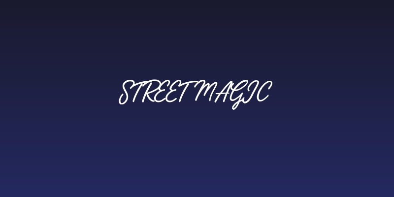 Street Magic Social Header