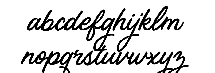 Street Magic Font LOWERCASE