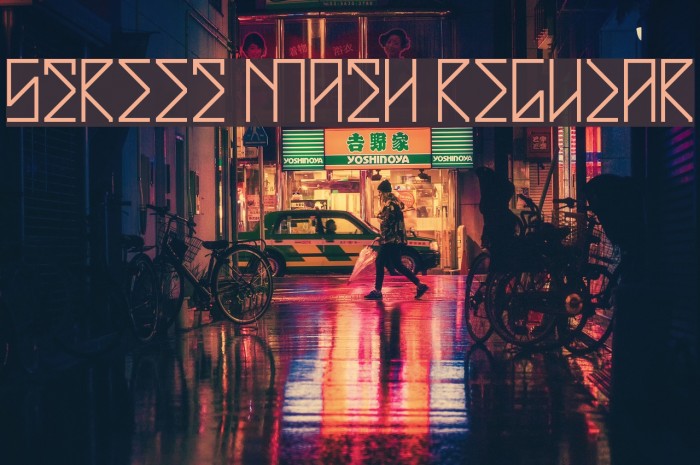 Street Math Regular Font examples