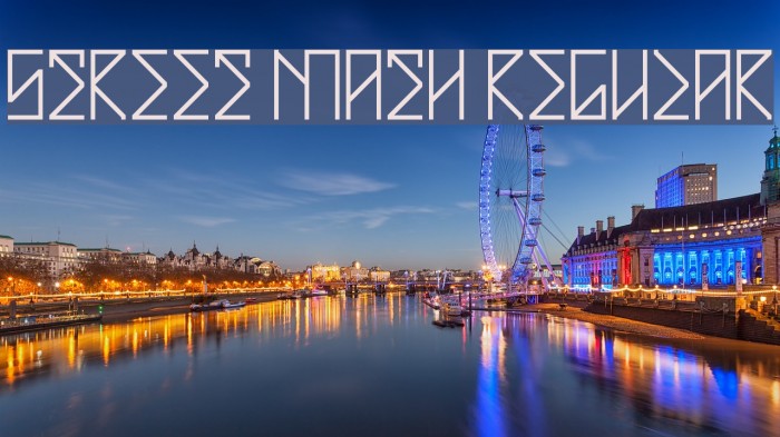 Street Math Regular Font examples