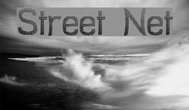 Street Net Schriftart examples