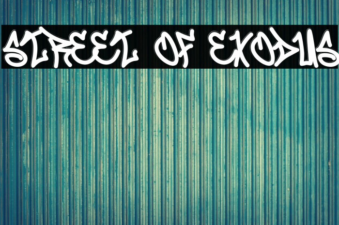 Street Of Exodus Example 2