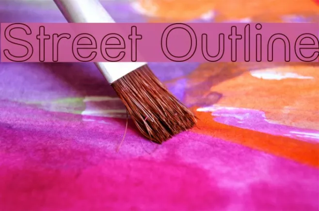 Street Outline Example 3