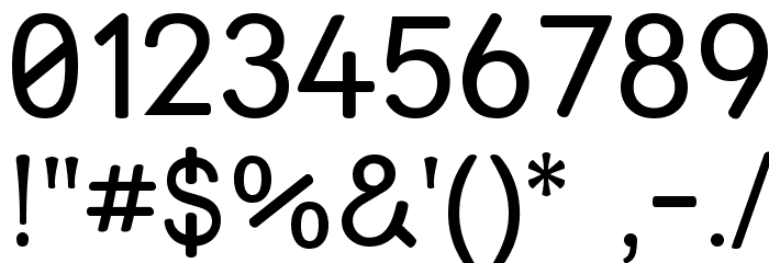 Street - Plain Font OTHER CHARS