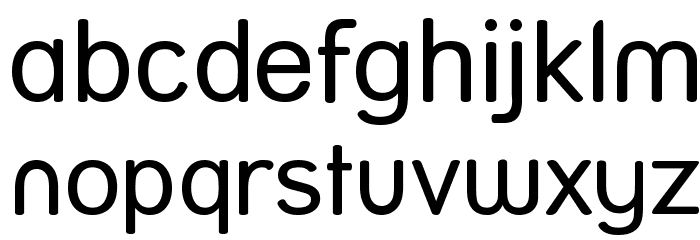 Street - Plain Font LOWERCASE