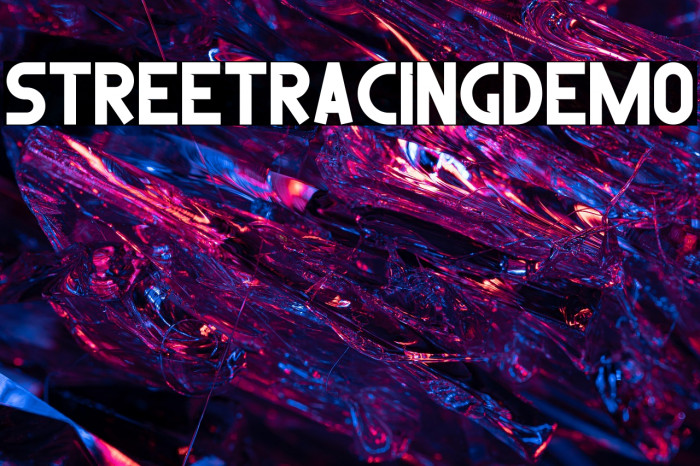 Street Racing Demo Example 1