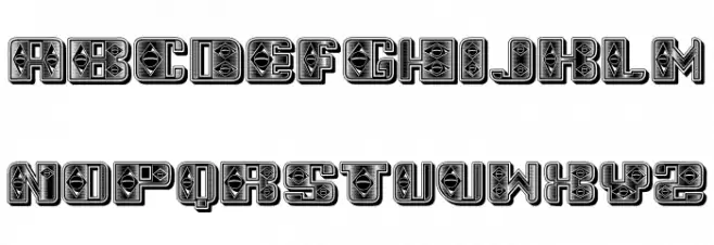 Street Regular Font UPPERCASE
