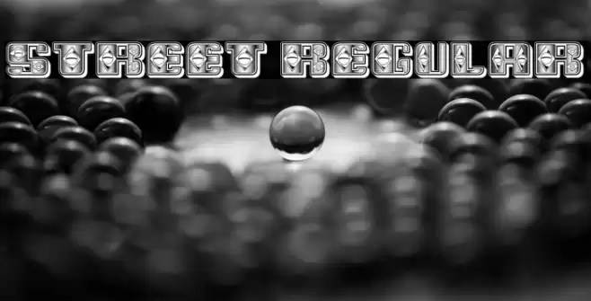 Street Regular Font examples