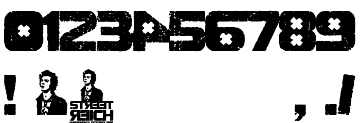 Street Reich Font OTHER CHARS