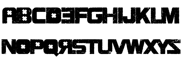 Street Reich Font LOWERCASE