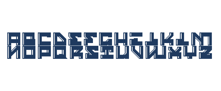 Street Robot Inline Regular Lowercase