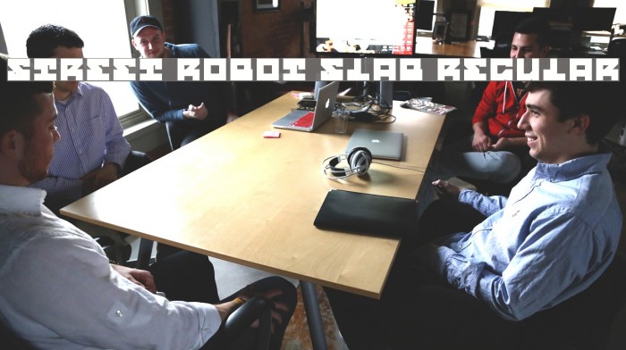 Street Robot Slab Regular Font examples