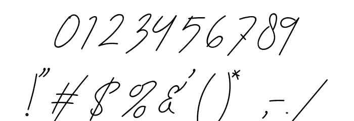 Street Rush Font OTHER CHARS