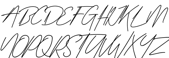 Street Rush Font UPPERCASE