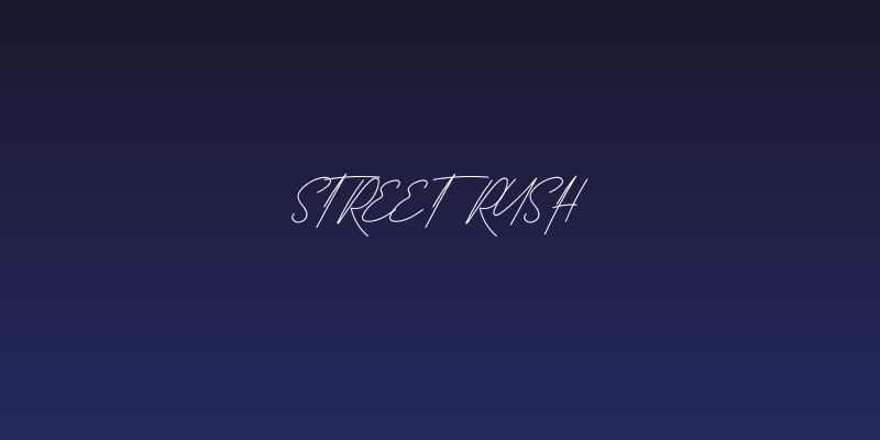 Street Rush Social Header
