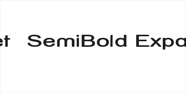 Street  SemiBold Expanded Logo