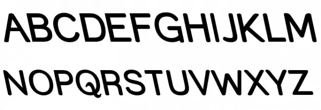 Street  SemiBold Rev Schriftart Groß