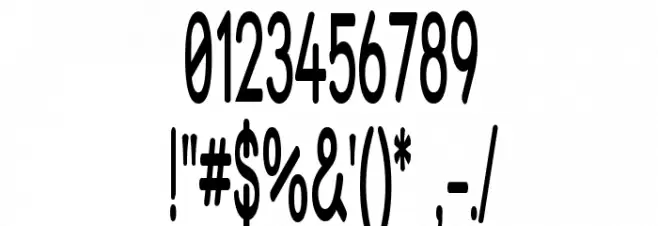 Street  SemiBold SuperThin Font OTHER CHARS