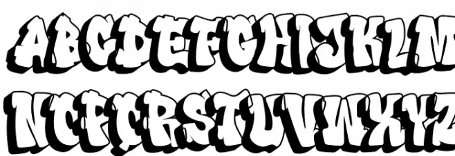 Street Shade-Shadow Шрифта ВЕРХНИЙ