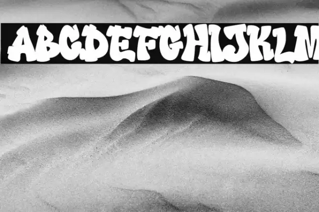 Street Shade Font examples