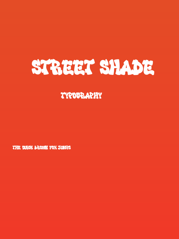 Street Shade Poster