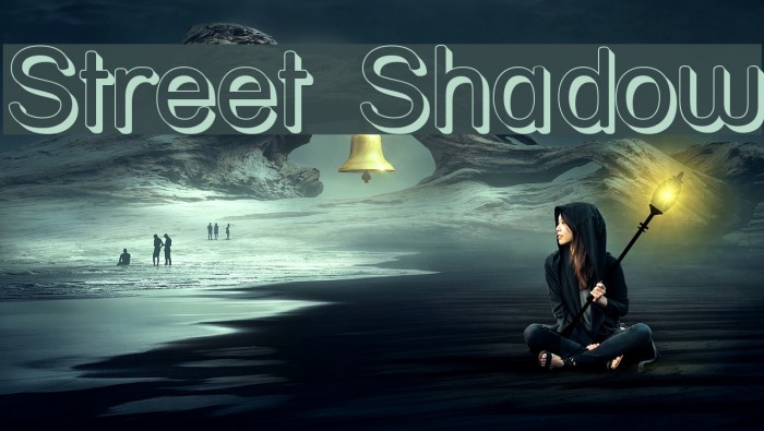 Street Shadow Font examples