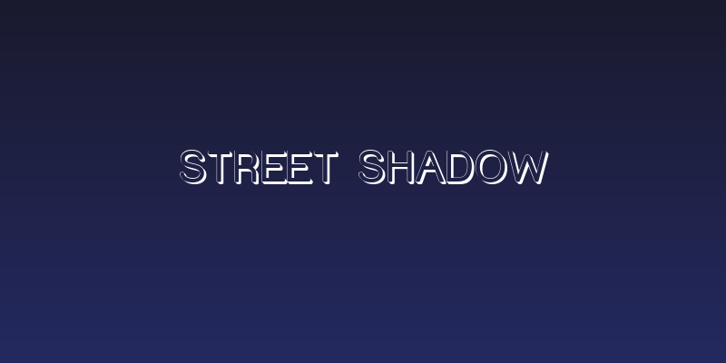 Street Shadow Social Header