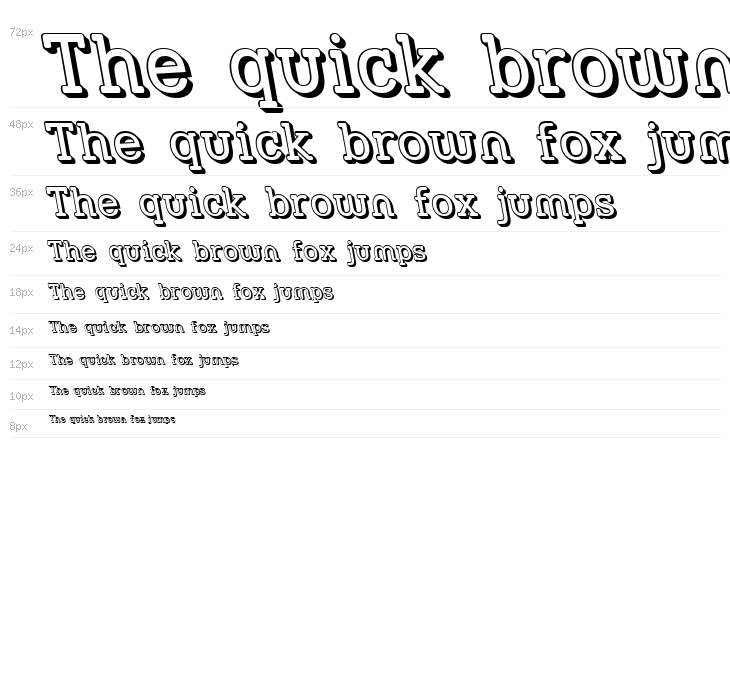 Street Slab - 3D Rev Waterfall