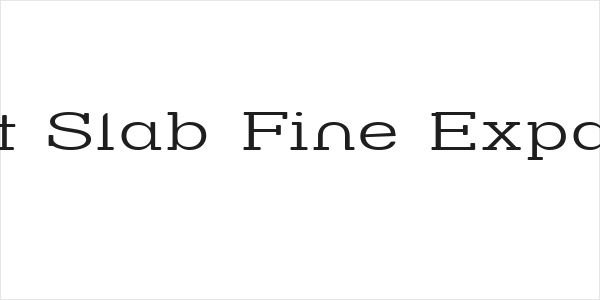 Street Slab Fine Expanded Logo