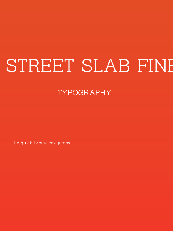 Street Slab Fine Poster