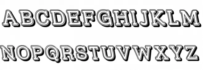 Street Slab - Fortuna Rev Polices MAJUSCULES