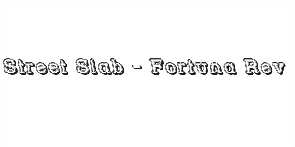 Street Slab - Fortuna Rev Logo